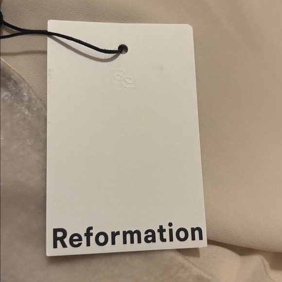 Reformation Elvira Velvet Dress Almond 
Size 4 - Picture 5 of 14